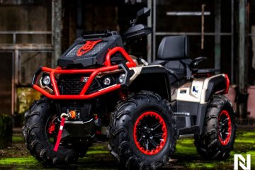 Quad Odes 1000 Max TROPHY PRO 4x4 Amortyzatory Gazowe Osłony Hdpe