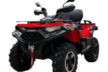 Quad LONCIN XWOLF 550 ze wspomganiem EPS kolor CZERWONY 2025