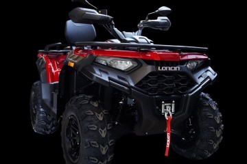 Quad LONCIN XWOLF 550 ze wspomganiem EPS kolor CZERWONY